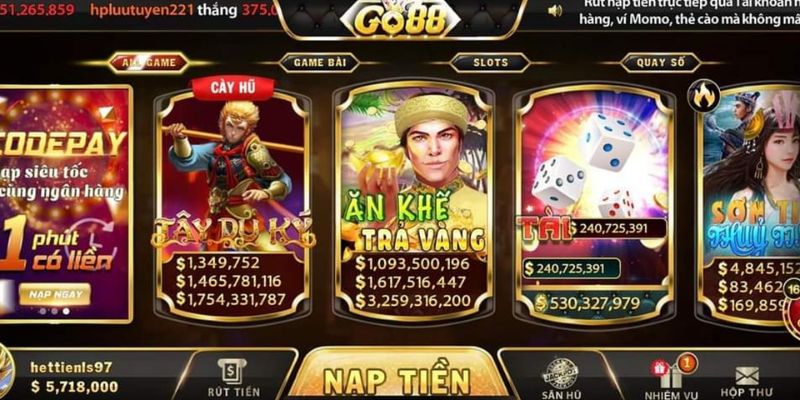 Lý do vì sao Go88 là lựa chọn hàng đầu cho dân chơi tài xỉu